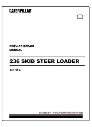 cat 236 skidsteer|236 cat skid steer troubleshooting.